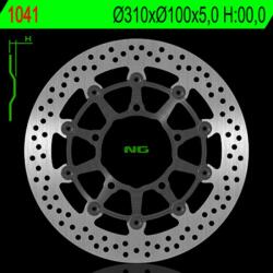 NG Brake Disc NG BRAKES Lebegő - 1041 NG Brake Disc Fékrendszer és alkatrészei Fékbetétek, fékpofák és féktárcsák Féktárcsák