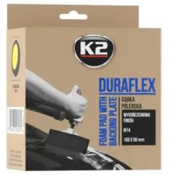 K2 DURAFLEX fekete - tartólappal M14 (kidolgozás) 150 x 50 mm