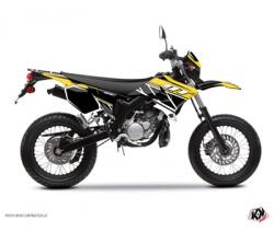KUTVEK sárga matrica szett 50cc Yamaha 50 DT 2007-2011 replikához KUTVEK Váz, idomok és járműkiegészítők Matricák és járműdekoráció Egyéb matricák és dekorációs elemek
