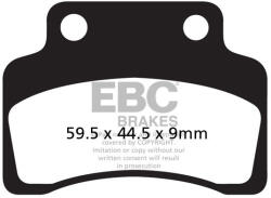 EBC Brakes EBC SFA235 robogó fékbetét (1 tárcsához, komplett) EBC Brakes Fékrendszer és alkatrészei Fékbetétek, fékpofák és féktárcsák Tárcsafékbetétek