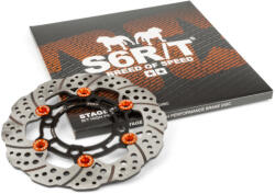 Stage6 R/T Úszó Fék Tárcsa 220mm - 4 lyuk Stage6 R/T Pit Bike Stage6 R/T Fékrendszer és alkatrészei Fékbetétek, fékpofák és féktárcsák Féktárcsák