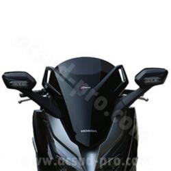 Faco sport szélvédő Honda Forza 125-300cc 2019-2024 (Magasság: 380 mm, Szélesség: 390 mm) Faco Váz, idomok és járműkiegészítők Szélvédők és tartozékaik Szélvédők Motorkerékpár- és robogószélvédők