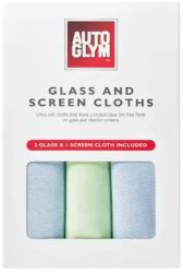 Autoglym Glass & Screen Cloths - Üveg- és szitatörlőkendők 3db