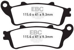 EBC Brakes EBC SFAC281 karbonos robogó fékbetét szett (1 tárcsához) EBC Brakes Fékrendszer és alkatrészei Fékbetétek, fékpofák és féktárcsák Tárcsafékbetétek