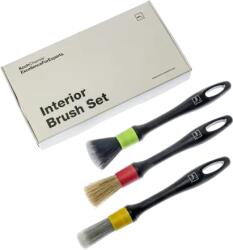 Koch-Chemie Interior brush set - Detailing szett 3 db kefe az autó belső tisztításához
