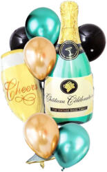Balloons4party Set Aranjament Baloane Sampanie 8 buc