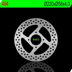 NG Brake Disc NG BRAKES Fix Féknyereg - 494 NG Brake Disc Fékrendszer és alkatrészei Fékbetétek, fékpofák és féktárcsák Féktárcsák