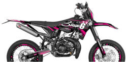 Stage6 Grafikai készlet Sherco SM-R 50 2018 után Stage6 Pink Stage6 Váz, idomok és járműkiegészítők Matricák és járműdekoráció Egyéb matricák és dekorációs elemek