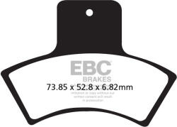 EBC Brakes EBC FA270R fékbetét szett (1 tárcsához) EBC Brakes Fékrendszer és alkatrészei Fékbetétek, fékpofák és féktárcsák Tárcsafékbetétek