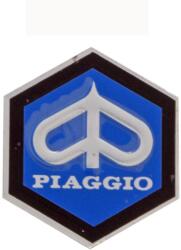 RMS 149876 hatszögletű embléma első pajzshoz, Piaggio 31 mm RMS Váz, idomok és járműkiegészítők Matricák és járműdekoráció Emblémák, jelvények és típusfeliratok