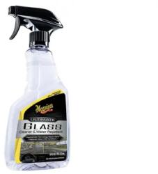 Meguiar's Meguiar' s Ultimate Glass Cleaner & Water Repellent - üvegtisztító hidrofób védelemmel + folyékony törlők 473 ml