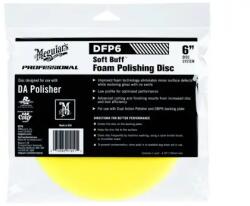 Meguiar's Meguiar' s Soft Buff Foam Polishing Disc 6" - polírozótárcsa DA polírozóhoz (közepes), 6"