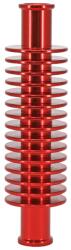 Replay hűtővízcső hűtőbetét, piros alumínium, hengeres (133x35 mm, 17 mm csőhöz) REPLAY Motoralkatrészek Hűtőrendszer és vízpumpák Hűtőradiátorok és hőcserélők