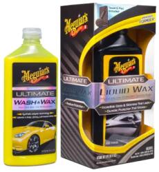 Meguiar's Meguiar Ultimate Wash & Wax Kit - autóápolási termékek alapkészlete a fényezés mosásához és védelméhez