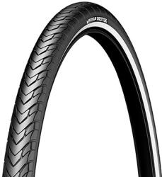 MICHELIN (Vélo) MICHELIN Protek 700 x 35 városi-trekking kerékpár gumiabroncs, fekete, megerősített, drótperemes, fényvisszaverő (35-622) MICHELIN (Vélo) Egyéb járművek Kerékpározás Kerékpár-alkatrészek Kerékpárkerek