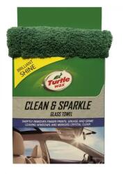 Turtle Wax GLASS TOWEL Mikrofiber üvegtisztító kendő 2 az 1-ben 37×39