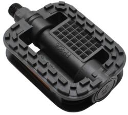 P2R (Vélo) P2R Flat Pedal monoblokk pedál városi kerékpárhoz, fekete, 9/16" (pár) P2R (Vélo) Egyéb járművek Kerékpározás Kerékpár-alkatrészek Kerékpár-pedálok
