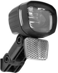 Herrmans MR5 első e-bike lámpa - 140 lumen - fekete - villa rögzítés - 6-12V - dobozos HERRMANS Egyéb járművek Kerékpározás Kerékpáros kiegészítők Kerékpár-világítás és láthatóság