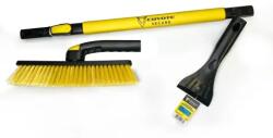 COYOTE SECURE - Kaparó kefével és teleszkópos nyéllel 91-130 cm