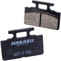Naraku Fékbetétek Naraku organikus SYM Mio, Toni, DD, Cinderella fékekhez Naraku Fékrendszer és alkatrészei Fékbetétek, fékpofák és féktárcsák Tárcsafékbetétek