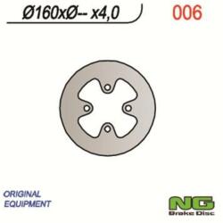 NG Brake Disc NG Fékek Kerek Fix Fék Tárcsa NG Brake Disc Fékrendszer és alkatrészei Fékbetétek, fékpofák és féktárcsák Féktárcsák - motomotors - 32 001 Ft