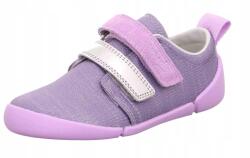 Superfit Lányka mezítlábas tornacipő Superfit Vento lila csillámporos 30-as méret (008201)