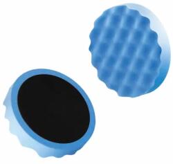 BOLL profilozott polírozó szivacs szuper kemény kék 150mm - tépőzáras
