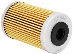 Hiflofiltro olajszűrő motorkerékpárhoz KTM 250 EXC 2000/2012, 450 EXC 2012/2014, 450 SMR 2013-tól, 650 Supermoto 2007-től, Husqvarna 450 FC 2016-tól, 450 FE 2014-től (41x69 mm) (HF655) Hiflofiltro Motoralkatrésze