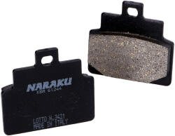 Naraku organikus fékbetét - Aprilia Scarabeo 100, Leonardo Naraku Fékrendszer és alkatrészei Fékbetétek, fékpofák és féktárcsák Tárcsafékbetétek