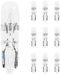 OSRAM Izzó W1, 2W 12V - 5W W2x4, 6D Osram fehér OSRAM Elektromos alkatrészek Világítás és fényjelzés Izzók Jelző- és műszerizzók T5/W2x4.6d műszerizzók