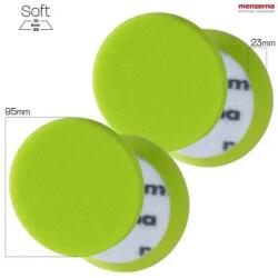 MENZERNA Soft Cut Foam Pad - Zöld polírozó habkorong 2db 95mm
