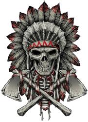 Lethal Threat Mini Renegade Skull matrica (60x80 mm) LETHAL THREAT Váz, idomok és járműkiegészítők Matricák és járműdekoráció Egyéb matricák és dekorációs elemek