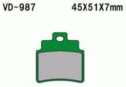 Power Force KYMCO KXR/MXU hátsó fékbetét /GD PRZ. VD-987 Power Force Fékrendszer és alkatrészei Fékbetétek, fékpofák és féktárcsák Tárcsafékbetétek