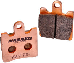 Naraku szinter fékbetét - Suzuki AN Burgman 250, 400 -2006, SYM GTS 250 Joymax -2006 Naraku Fékrendszer és alkatrészei Fékbetétek, fékpofák és féktárcsák Tárcsafékbetétek