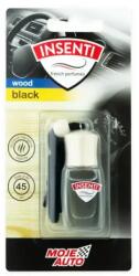MOJE AUTO INSENTI WOOD BLACK - Black blister függődísz 8 ml