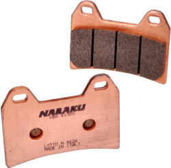 Naraku Sinter fékbetétek Aprilia, BMW, Ducati, KTM, Moto Guzzi féktárcsákhoz Naraku Fékrendszer és alkatrészei Fékbetétek, fékpofák és féktárcsák Tárcsafékbetétek