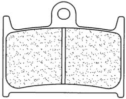 CL BRAKES CL FÉKEK Utcai Szintermetál Fékbetétek - 2246XBK5 CL BRAKES Fékrendszer és alkatrészei Fékbetétek, fékpofák és féktárcsák Tárcsafékbetétek