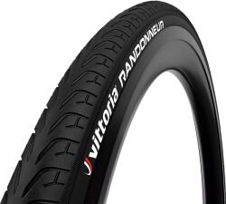 VITTORIA RANDONNEUR 700 x 37 városi-trekking kerékpár gumi, fekete, drótperemes, fényvisszaverő oldalfal (37-622) VITTORIA Egyéb járművek Kerékpározás Kerékpár-alkatrészek Kerékpárkerekek és kerékalkatrészek K