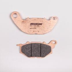 Braking Sintered 968CM55 első fékbetét Braking Fékrendszer és alkatrészei Fékbetétek, fékpofák és féktárcsák Tárcsafékbetétek