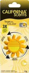California Scents Scents Tropical Colada - Forgatható légfrissítő rácsba