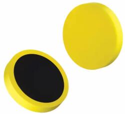 BOLL polírozó szivacs tépőzárral közepesen lágy sárga 2, 5 cm