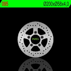NG Brake Disc NG BRAKES Fix Fék Tárcsa - 095 NG Brake Disc Fékrendszer és alkatrészei Fékbetétek, fékpofák és féktárcsák Féktárcsák