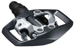 SHIMANO PD-ED500 MTB pedál stoplival (pár), kétoldalas rögzítés, fekete platform SHIMANO Egyéb járművek Kerékpározás Kerékpár-alkatrészek Kerékpár-pedálok