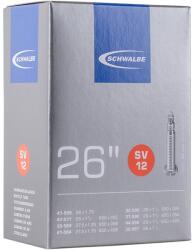 SCHWALBE (Vélo) SCHWALBE 650 x 35B 32-45C belső gumi, Presta szelep, alumínium (SV12) SCHWALBE (Vélo) Egyéb járművek Kerékpározás Kerékpár-alkatrészek Kerékpárkerekek és kerékalkatrészek Kerékpár-belső gumik