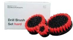 Koch-Chemie Drill Brush Set hard - 3 részes készlet kemény AKKU fúró kefékhez