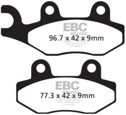 EBC Brakes EBC SFA228 robogó fékbetét garnitúra (1 tárcsához) EBC Brakes Fékrendszer és alkatrészei Fékbetétek, fékpofák és féktárcsák Tárcsafékbetétek