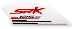 QJ-MOTOR SRK125S üzemanyagtartály jobb hátsó védőpanel alsó matrica QJ-MOTOR Váz, idomok és járműkiegészítők Matricák és járműdekoráció Egyéb matricák és dekorációs elemek
