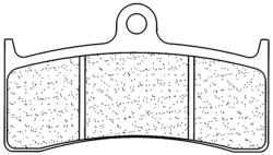CL BRAKES utcai szinterelt fékbetétek - 2899XBK5 CL BRAKES Fékrendszer és alkatrészei Fékbetétek, fékpofák és féktárcsák Tárcsafékbetétek