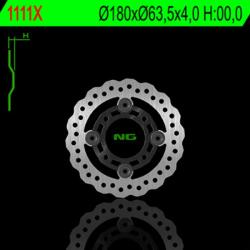 NG Brake Disc NG BRAKES Petal Lebegő - 1111X NG Brake Disc Fékrendszer és alkatrészei Fékbetétek, fékpofák és féktárcsák Féktárcsák