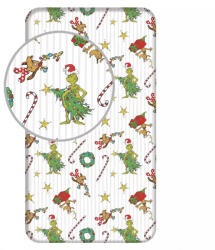  A Grincs Grinchmas gumis lepedő 90x200 cm (JFK042786) - oliviashop